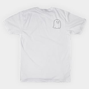 Scared Ghost (Black) T-Shirt